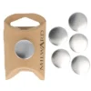 Knoop Milward - Blazer Metaal Zilver 6 stuks - 19mm