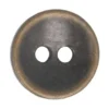 Knoop Milward - 2-gaats bruin 11mm - 10 stuks