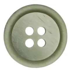 Knoop Milward - 4-gaats ombre groen 15mm - 10 stuks