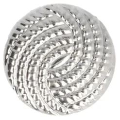 Knoop Milward - Zilver dots 15mm - 6 stuks