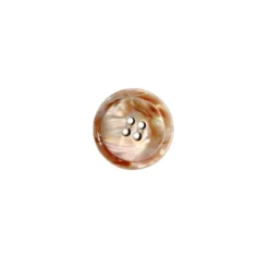 Knoop Parelmoer 28mm - Burnt Honey