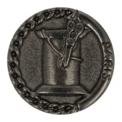 Knoop - Sewing Paris Dark Silver - 20mm