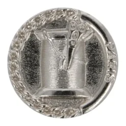 Knoop - Sewing Paris Silver - 20mm