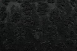 Knuffelfleece - Paw Prints - Black