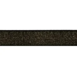 Kuny Sparkle Satijnlint 15mm - Holy Black