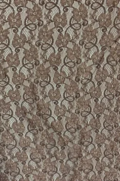Lace - Flowers and Barok - Taupe/Brown