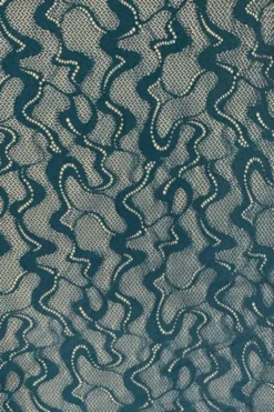Lace - Wave Art - Dark Petrol