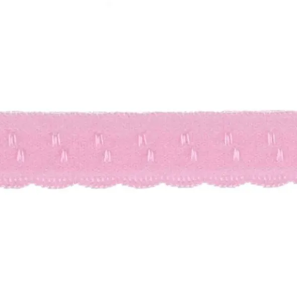 Lingerie Elastisch Vouwkant - Light Pink