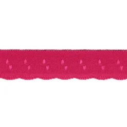 Lingerie Elastisch Vouwkant - Dark Fuchsia