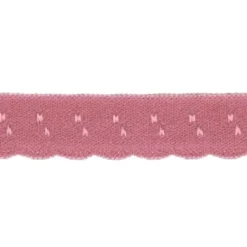 Lingerie Elastisch Vouwkant - Dark Old Pink