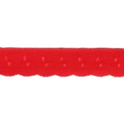 Lingerie Elastisch Vouwkant - Red
