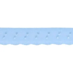 Lingerie Elastisch Vouwkant - Light Blue