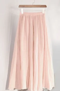 Linnen Nature - Lila Roze