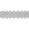 Lurexband 40mm - Silver