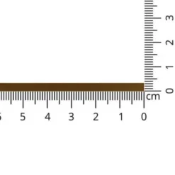 Luxe Satijn Lint 3 mm-95 - Warm Brown