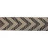 Luxe Tassenband 50mm - Arrow Stripes - Light Taupe