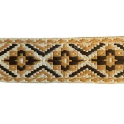 Luxe Tassenband 50mm - Bohemian Flower - Ocher