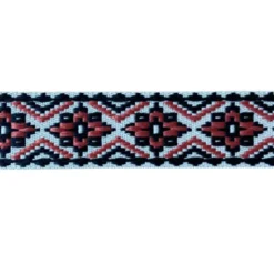 Luxe Tassenband 50mm - Bohemian Flower - Rusty