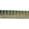 Luxe Tassenband 38mm - Ibiza Zigzag - Forest Green