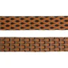 Luxe Tassenband - Peacock - Orange/Black/Taupe