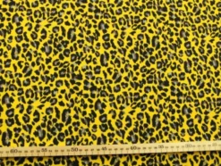 Lycra - Bright Yellow Panther