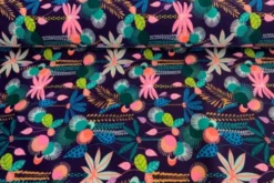 Lycra - Colorful Plants om Dark Purple