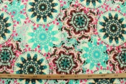 Lycra - Ibiza Design Blue/Pink/Brown