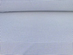 Lycra - Pied de poule blue