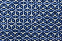 Lycra - Tie Dye Effect Blue/Grey on Black