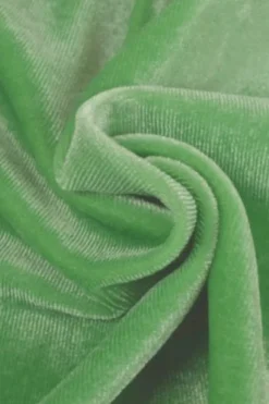 Lycra Velours Lentegroen - 11