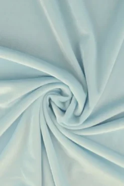 Lycra Velours 05 - Licht Blauw