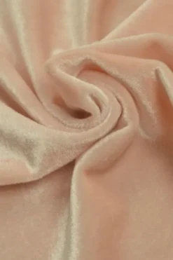 Lycra Velours Oud Roze - 04