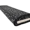 Lycra - White Dots on Black