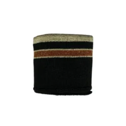 Manchetten Band - Glitter Stripes Gold/Hazelnut