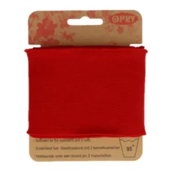 Manchetten Band - Rood