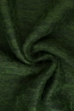 Mantelstof Deluxe - 65% Wol - Dark Green
