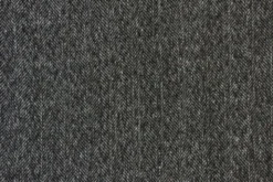 Mantelstof - Fishbone Black/Dark Grey