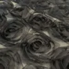 Mesh - Bridal Roses - Fancy Black