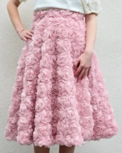 Mesh - Bridal Roses - Warm Champagne