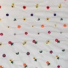Mesh - Embroidery Colorfull Flowers