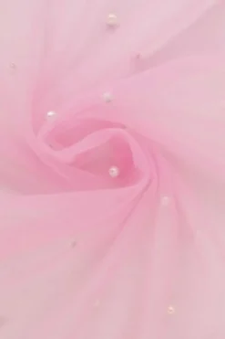 Mesh Pearls - Roze - 04