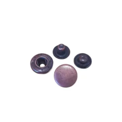 Metalen Drukknoop 20mm-Old Copper