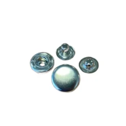 Metalen Drukknoop 17mm - Silver