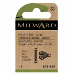 Milward - Broek- en rokhaken maat L - Zwart