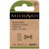 Milward - Haken en Ogen - 11x7mm - Nickel