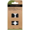 Milward - Klittenband Zelfklevend Rond - Zwart - 20mm