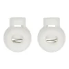Milward - Koordstopper bol 6mm - wit