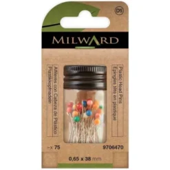 Milward - Kopspelden Gekleurd Kunststof - 75st