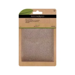 Milward - Reparatiedoek Opstrijkbaar 24x9cm - Taupe