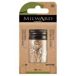 Milward Veiligheidsspelden - 34mm - Zilver